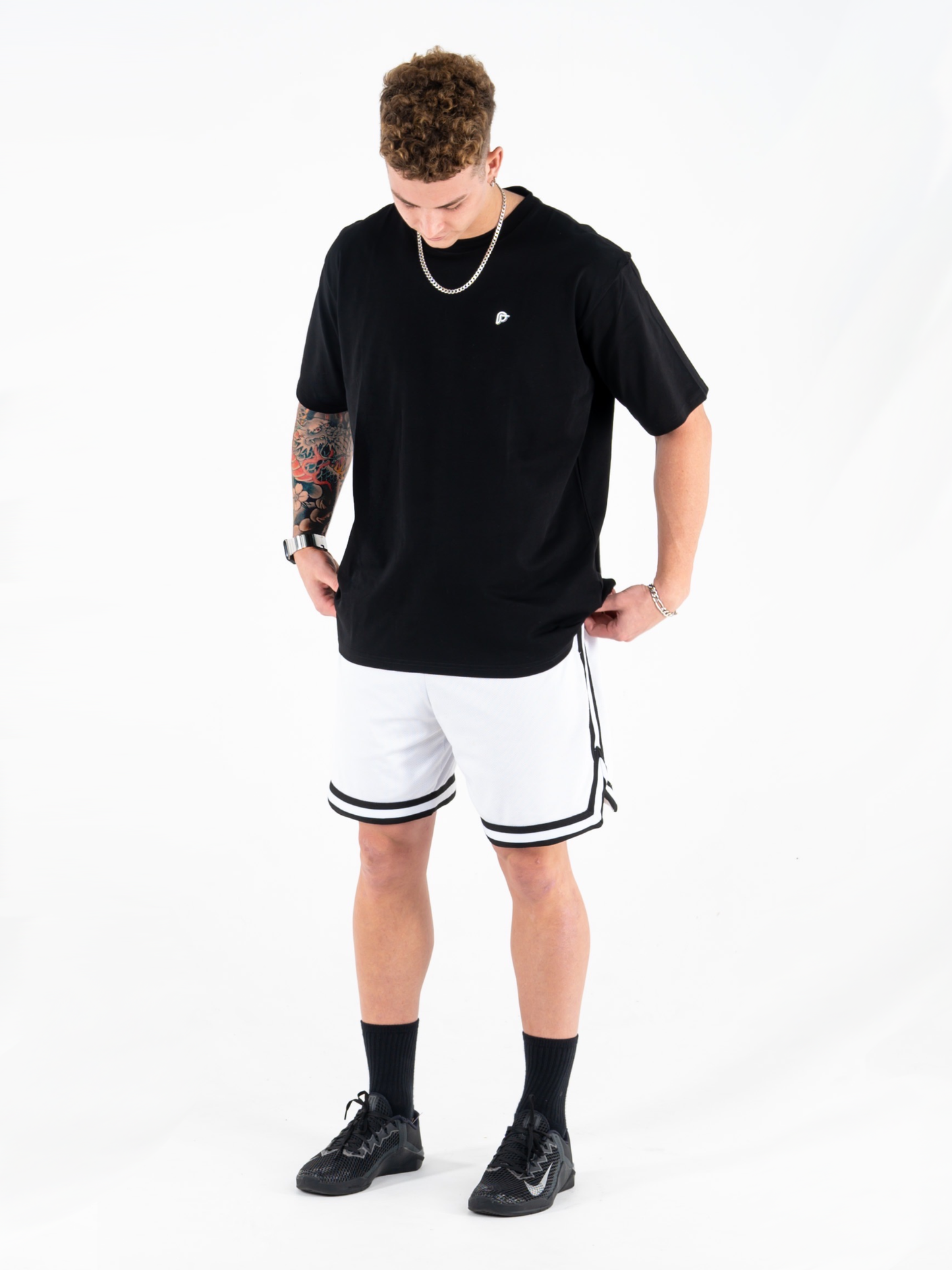 Black Oversized Tee