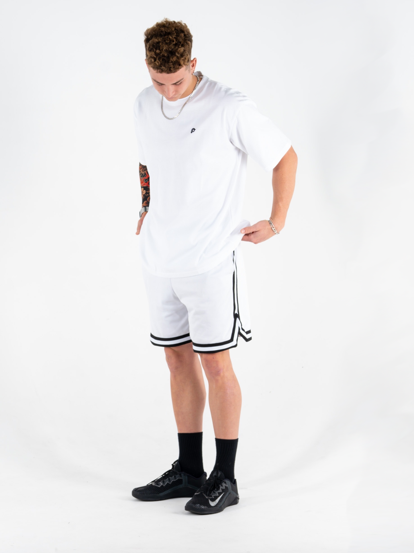 White Oversized Tee