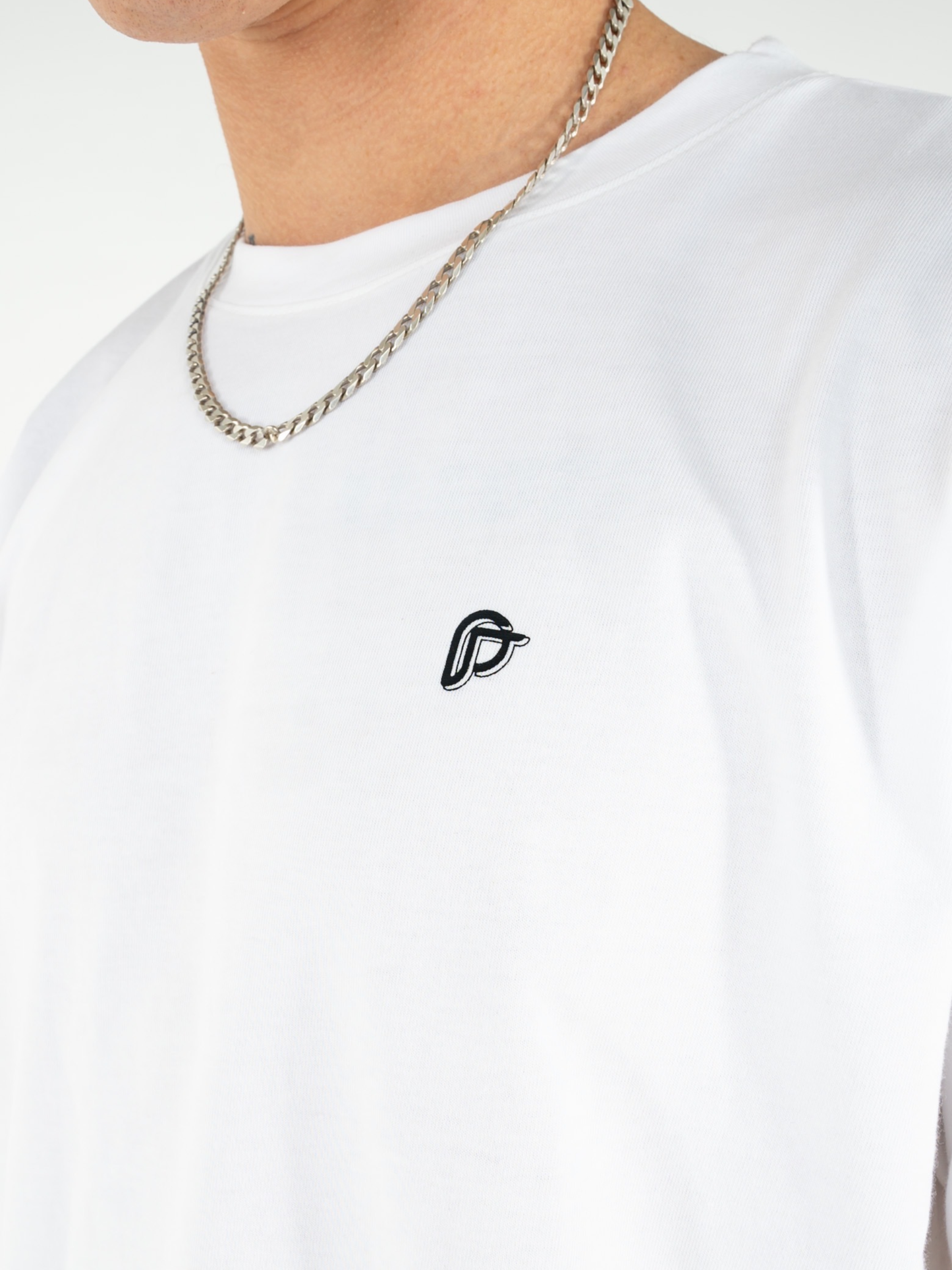 White Oversized Tee