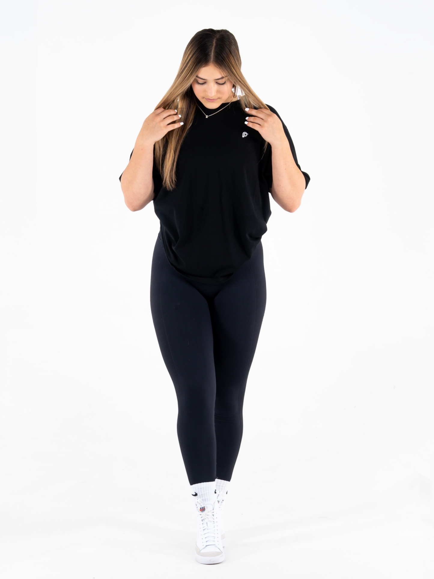 Black Oversized Tee